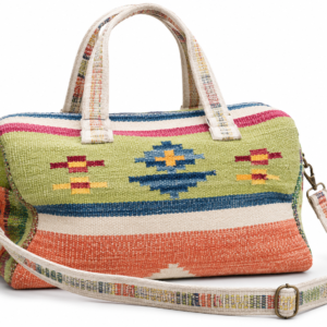 Southwestern Woven Weekender Duffel Bag – Bohemian Travel Bag
