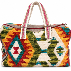 Bohemian Tribal Pattern Weekender Duffel Travel Tote Bag
