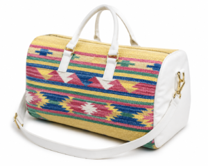 Pastel Tribal Pattern Weekender Duffel Travel Bag