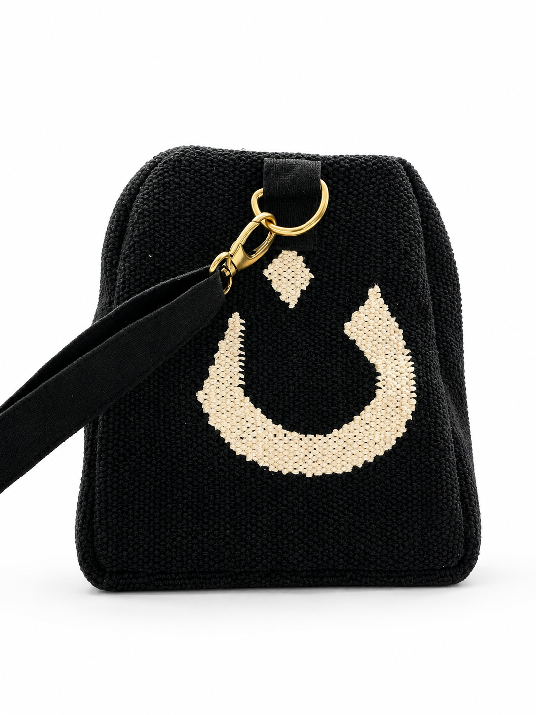 Midnight Nun Symbol Travel Duffel Bag with Shoulder Strap - Image 2
